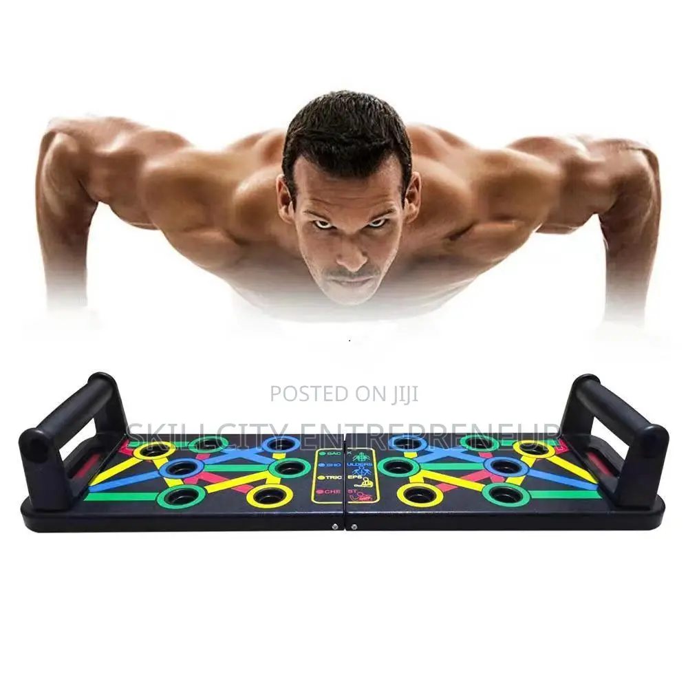 Foldable Push-Up Fitness Trainer