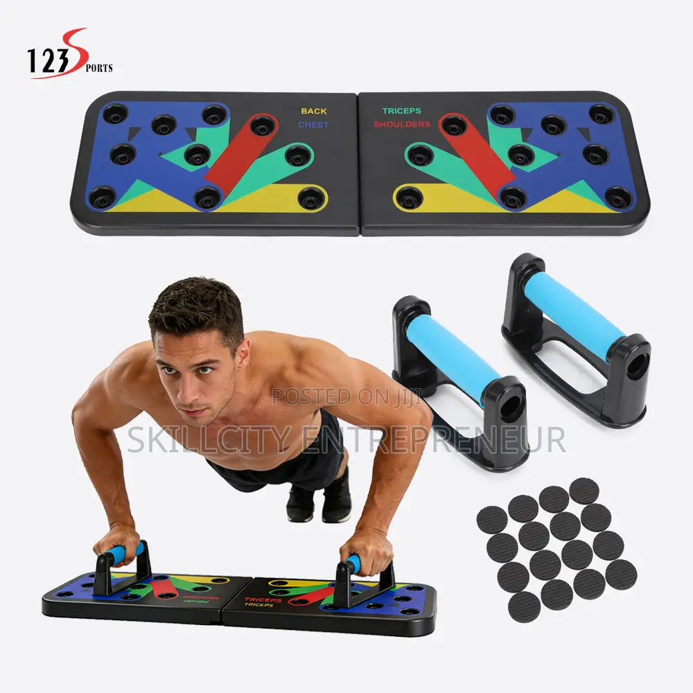 Foldable Push-Up Fitness Trainer