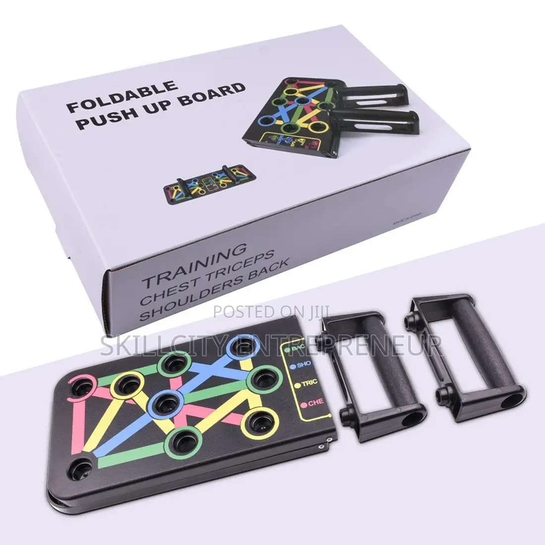 Foldable Push-Up Fitness Trainer