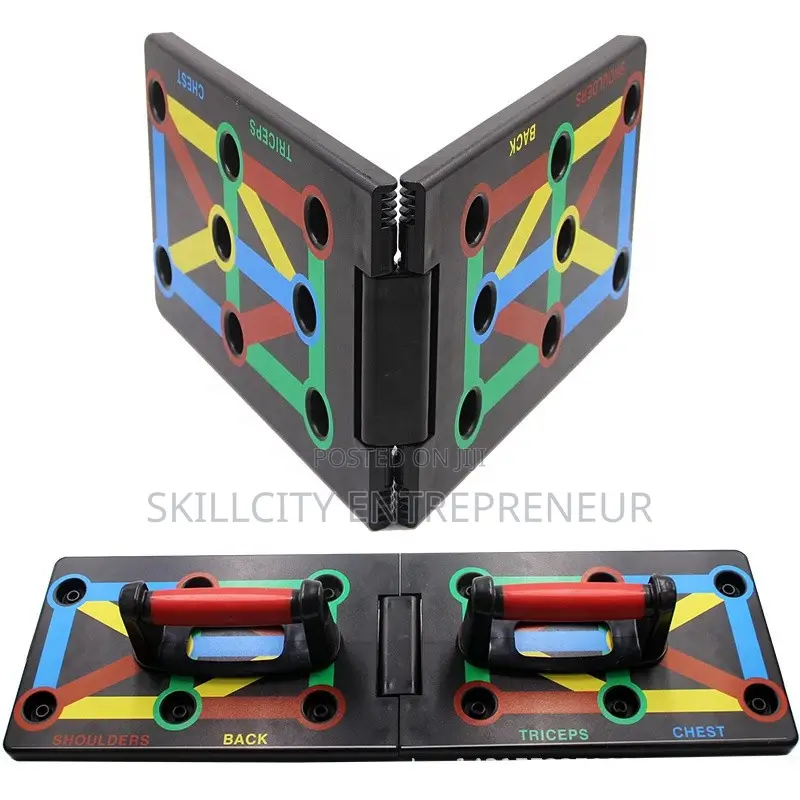 Foldable Push-Up Fitness Trainer