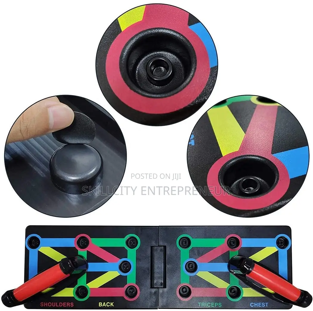 Foldable Push-Up Fitness Trainer