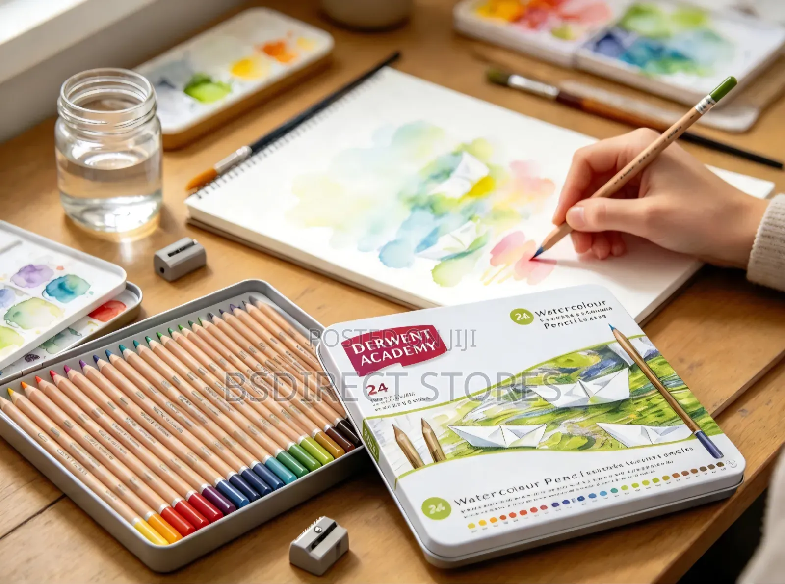 Derwent Academy Watercolour Pencils 24