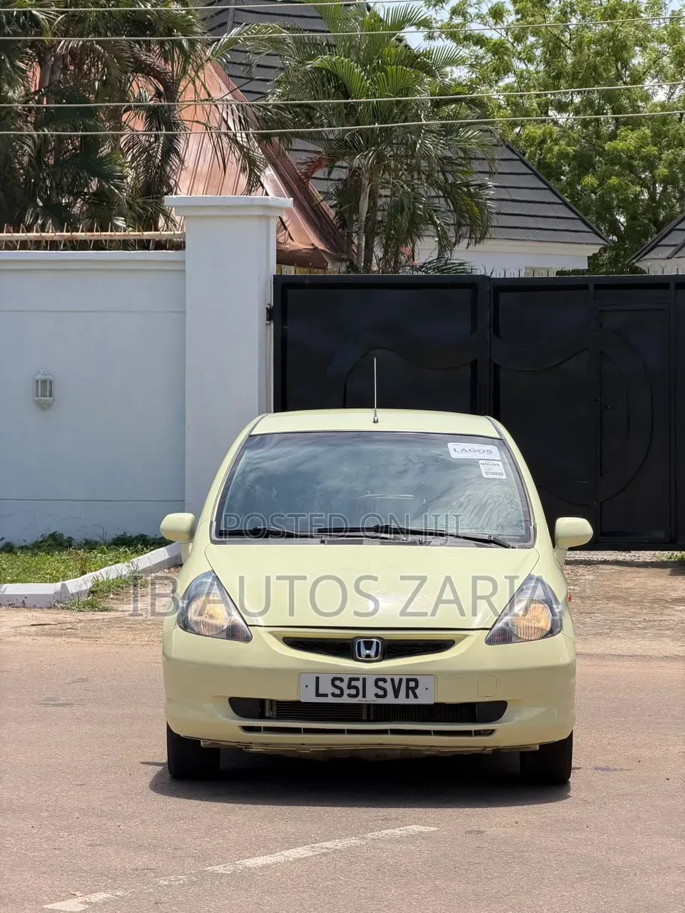 Honda Jazz 2005 Yellow