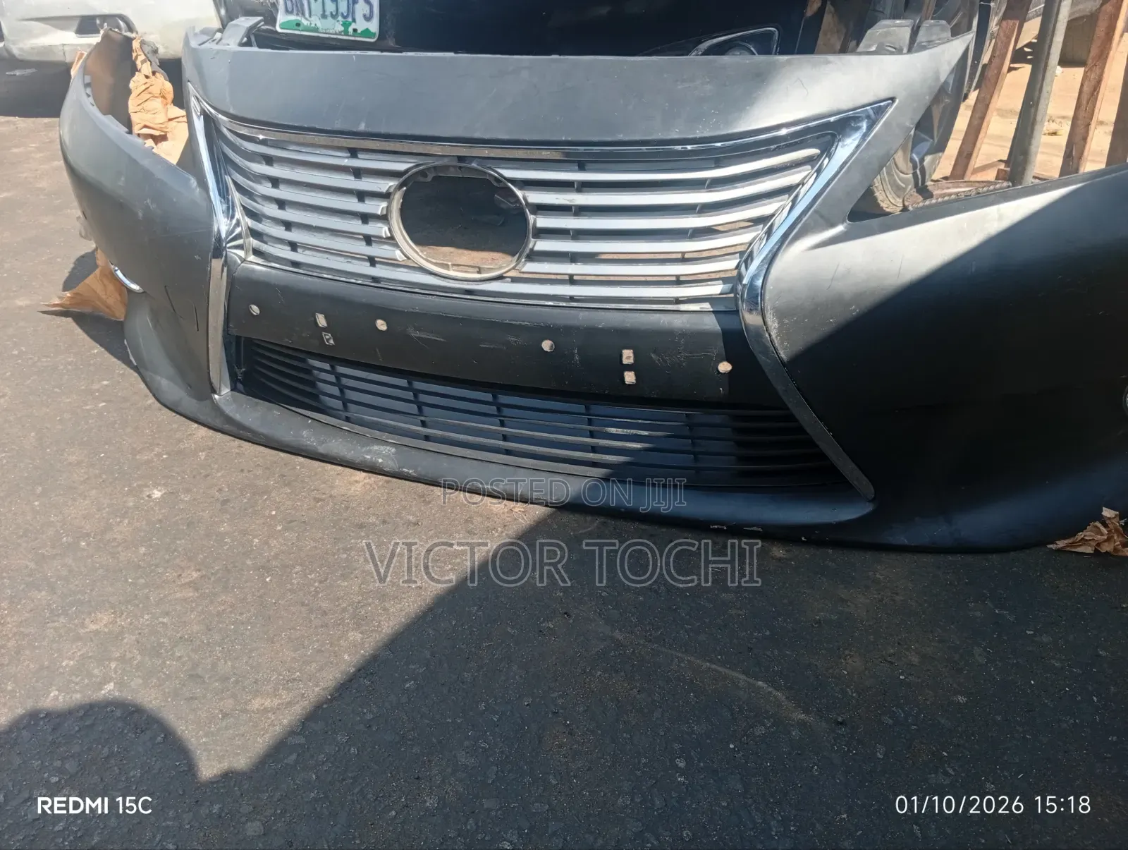 Complete Front Bumper Lexus Es350 2013 2014 2015