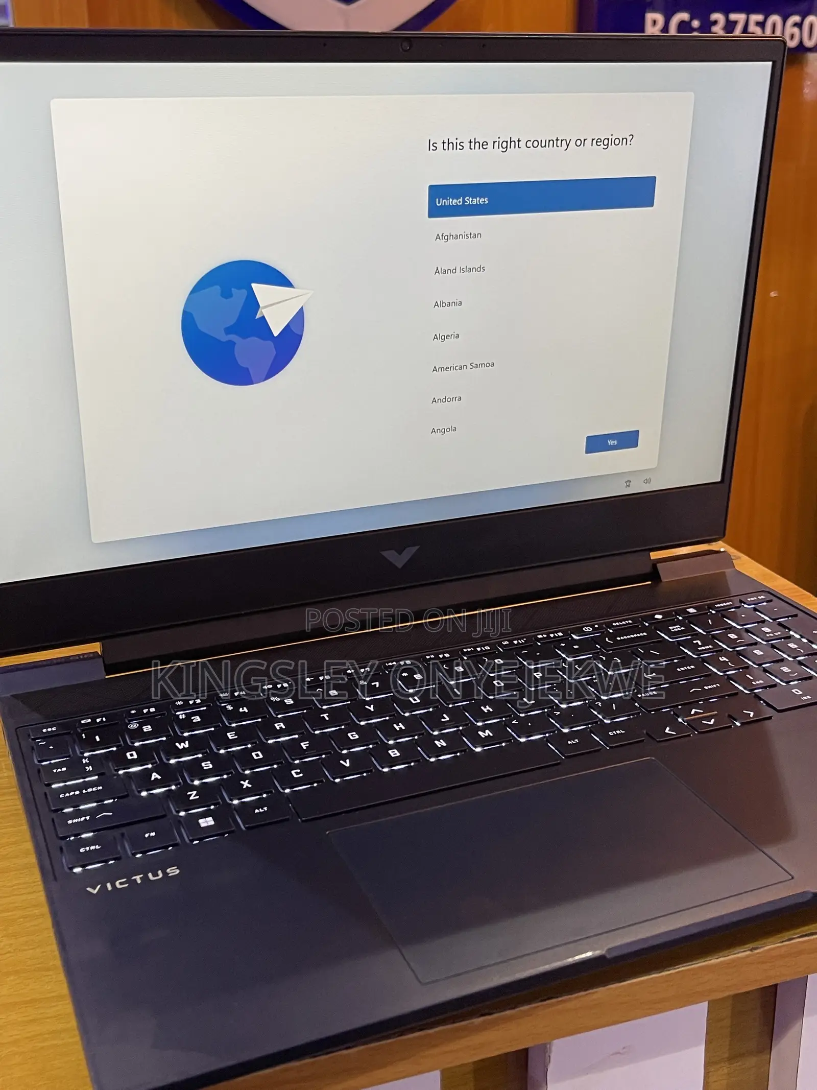 New Laptop HP Victus 16 16GB Intel Core i5 SSD 512GB