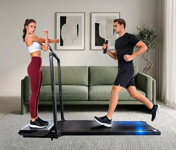 2-in-1 Treadmill + Vibration Plate
