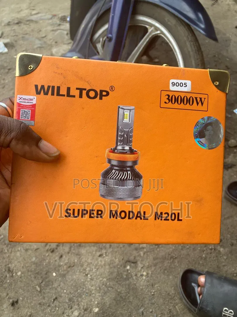 Xwilltop 30,000 Watts Original High Vision LED Headlamp Bulbs
