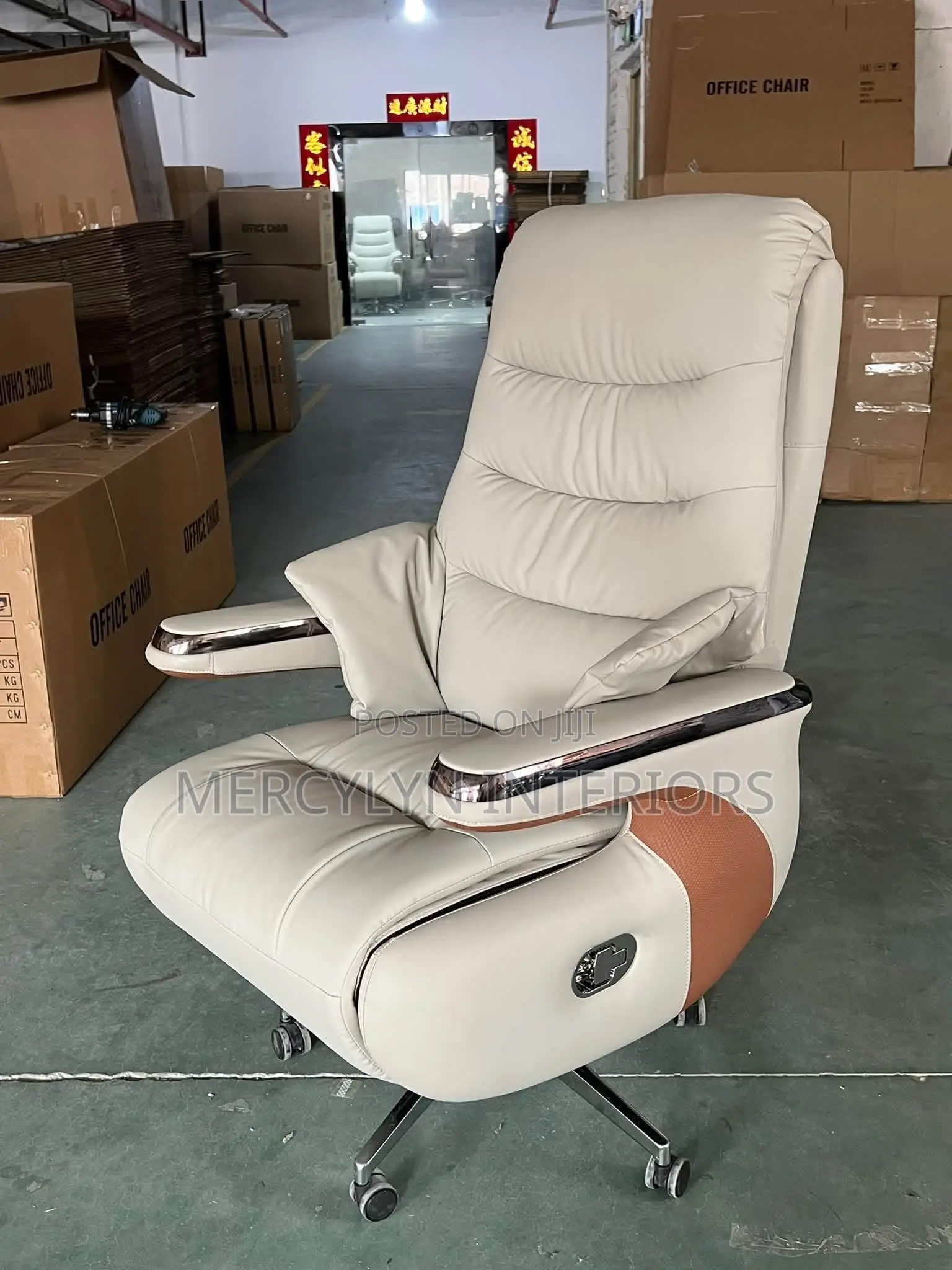 Presidential Executive Chair With Recliner