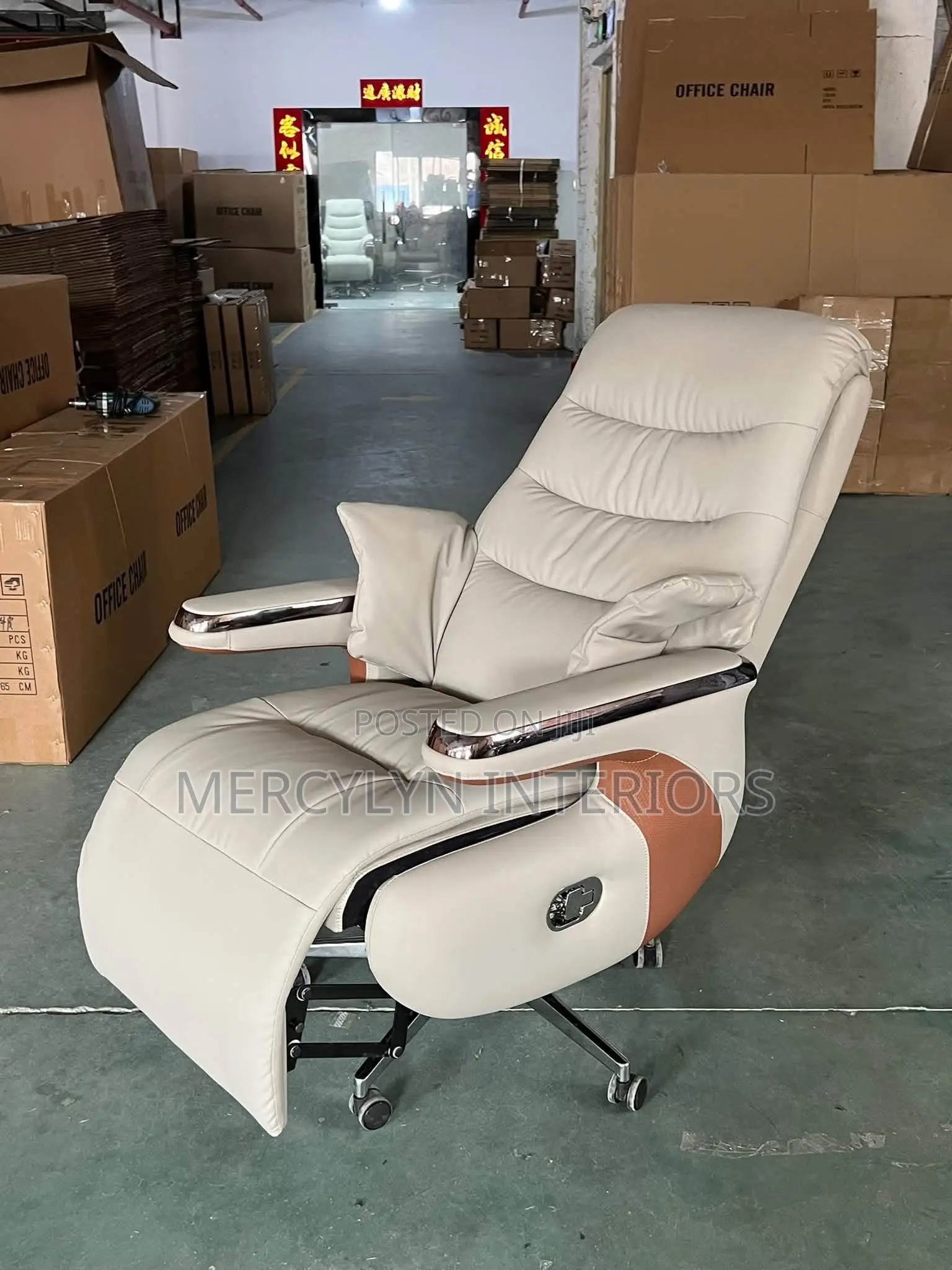 Presidential Executive Chair With Recliner