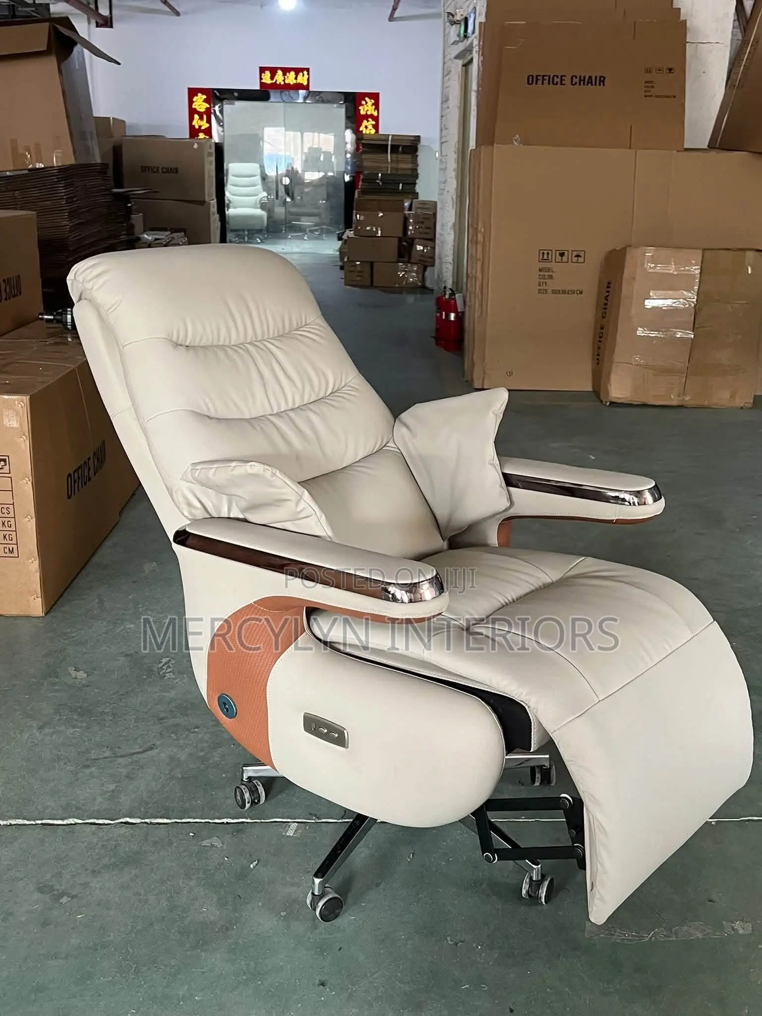 Presidential Executive Chair With Recliner
