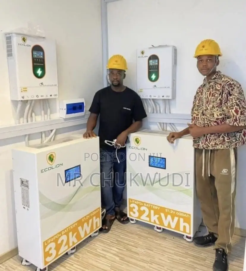 32kwh 51.2v Ecolion Solar Lithium Batteries Is Available