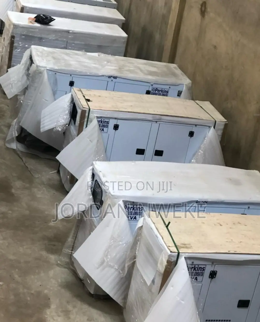 SP:(50kva) Perkins Soundproof Diesel Generator With Warranty on It