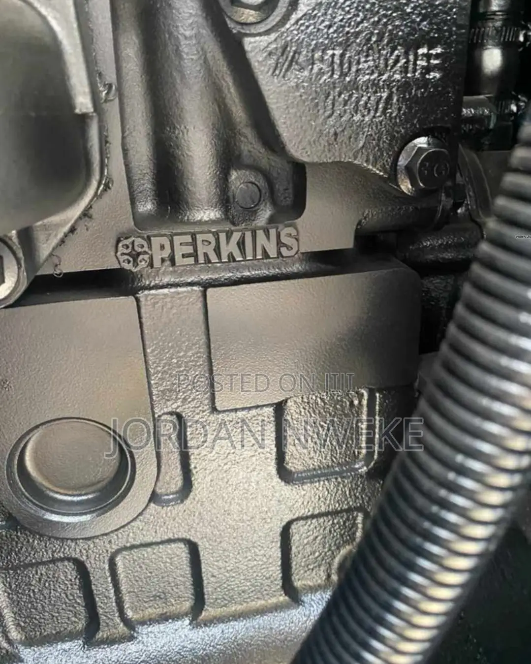 SP:(50kva) Perkins Soundproof Diesel Generator With Warranty on It