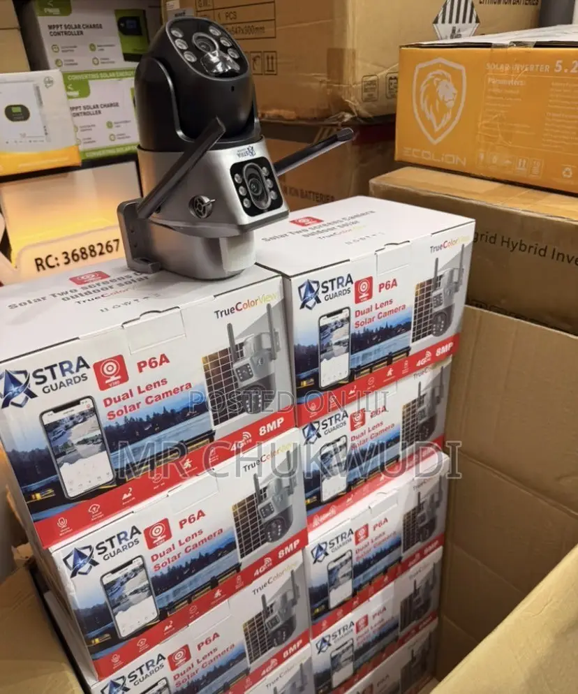 8a All in One CCTV Solar Camera Is Available