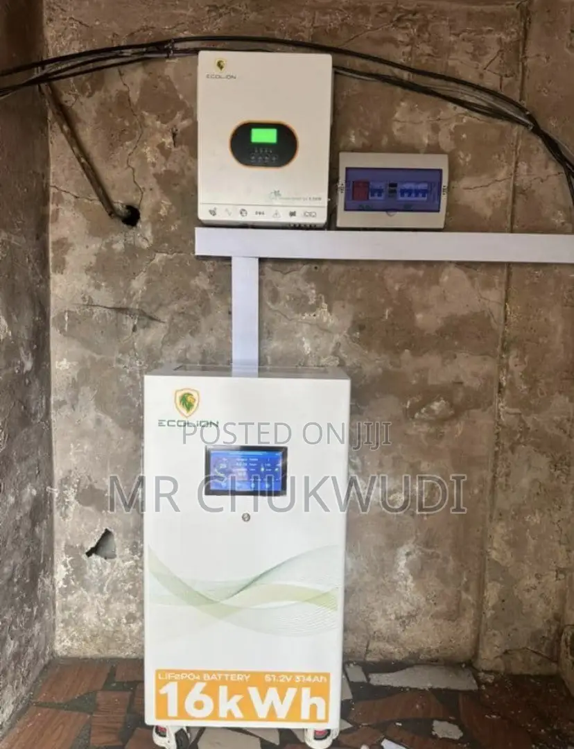 16kwh 51.2v Ecolion Solar Lithium Batteries Is Available
