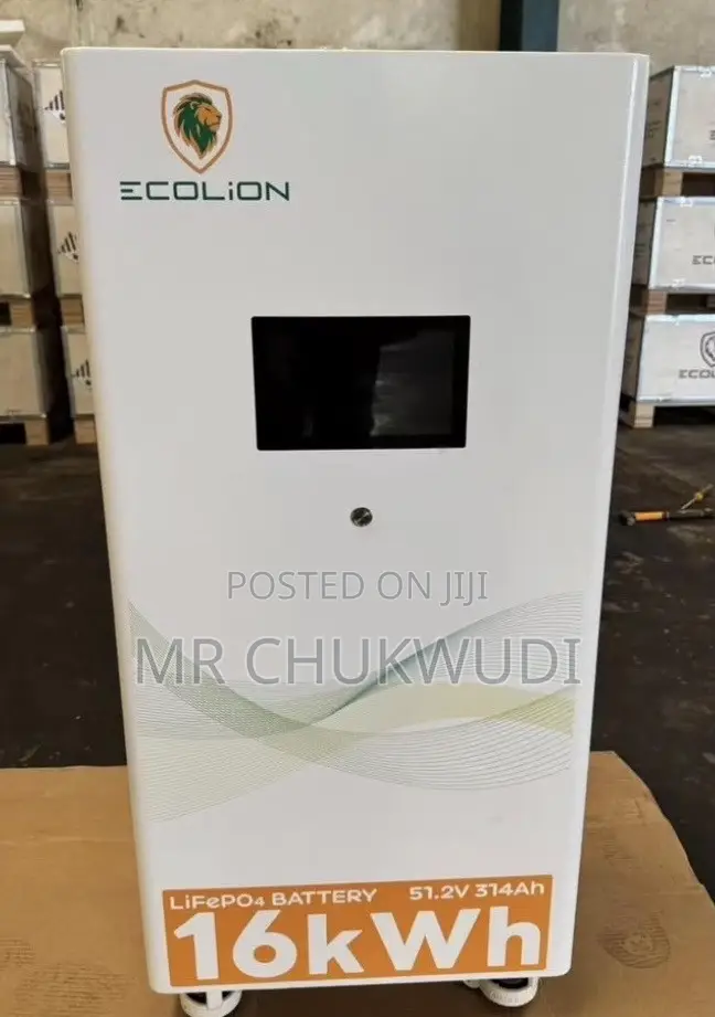 16kwh 51.2v Ecolion Solar Lithium Batteries Is Available