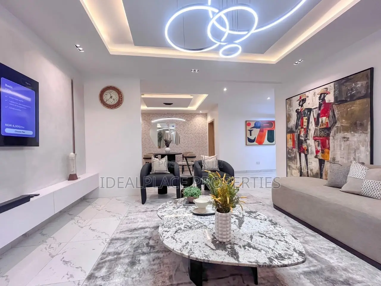 Furnished 3bdrm Apartment in Chevron for sale