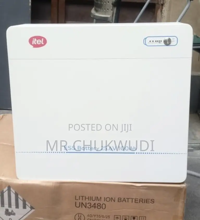 5kwh 25.6v Itel Solar Lithium Batteries Is Available