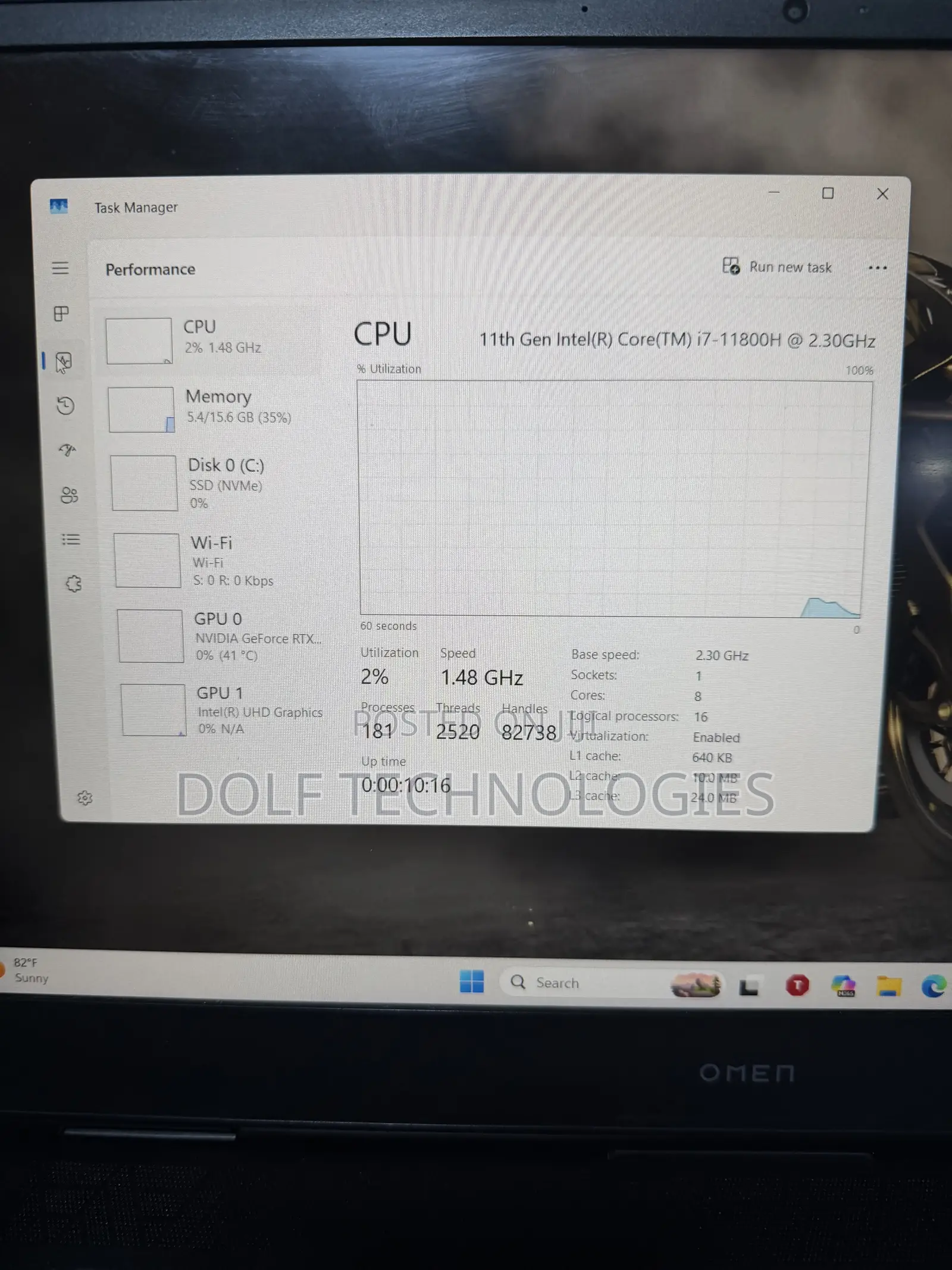 Laptop HP Omen 16 16GB Intel Core i7 SSD 512GB