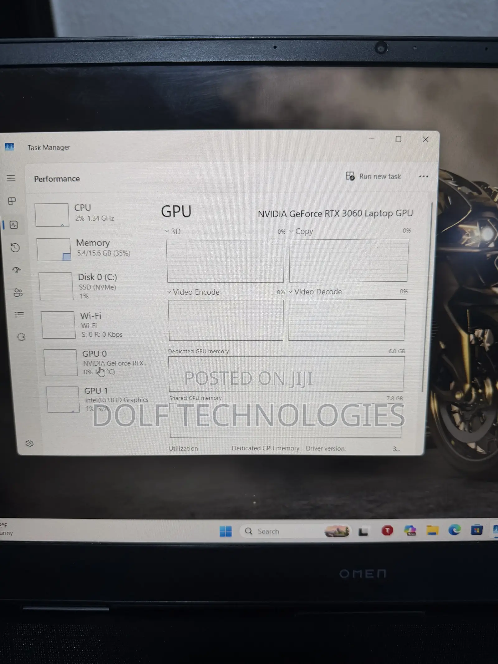 Laptop HP Omen 16 16GB Intel Core i7 SSD 512GB