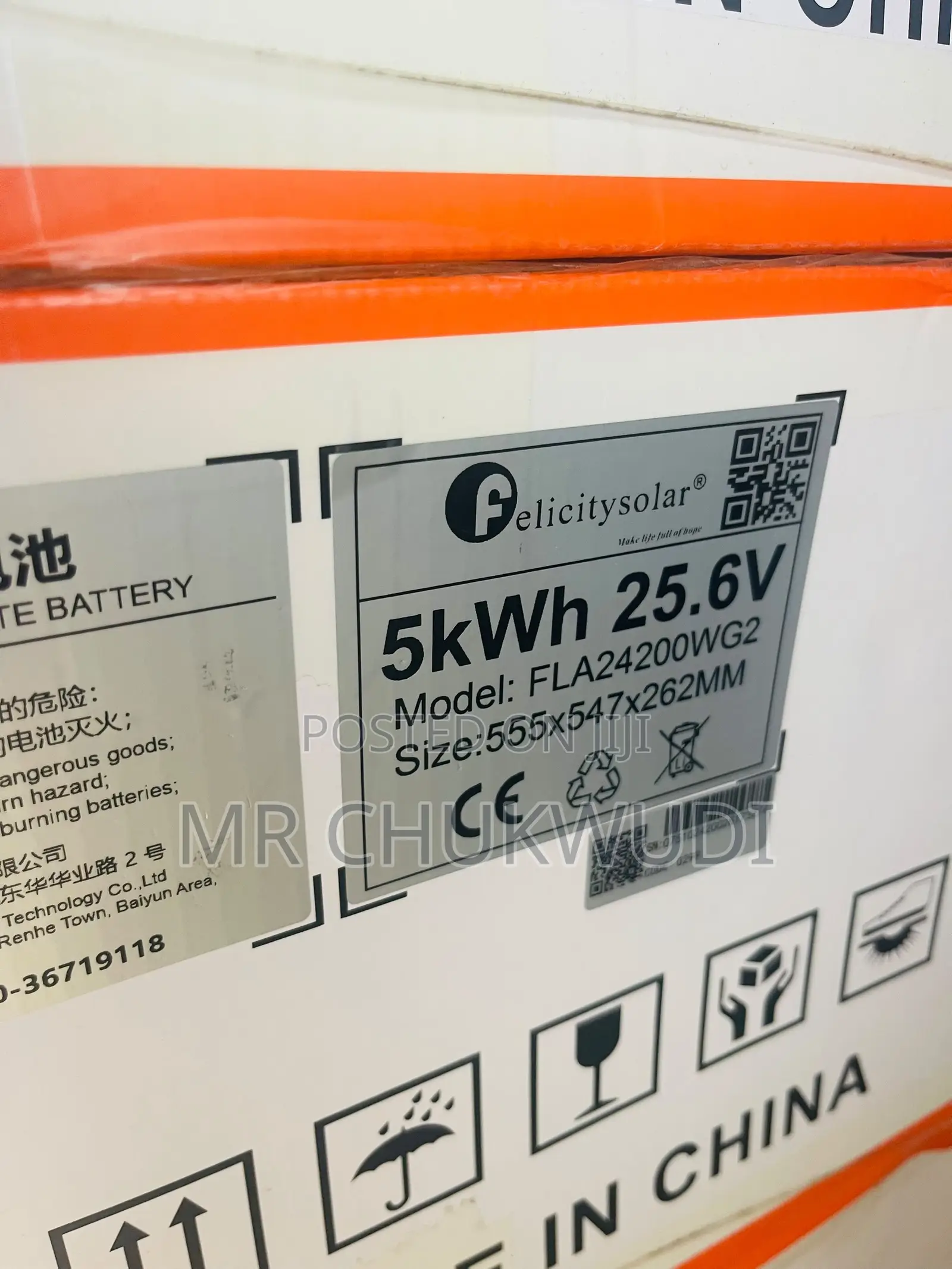 5kwh 25.6v Felicity Solar Lithium Batteries Is Available