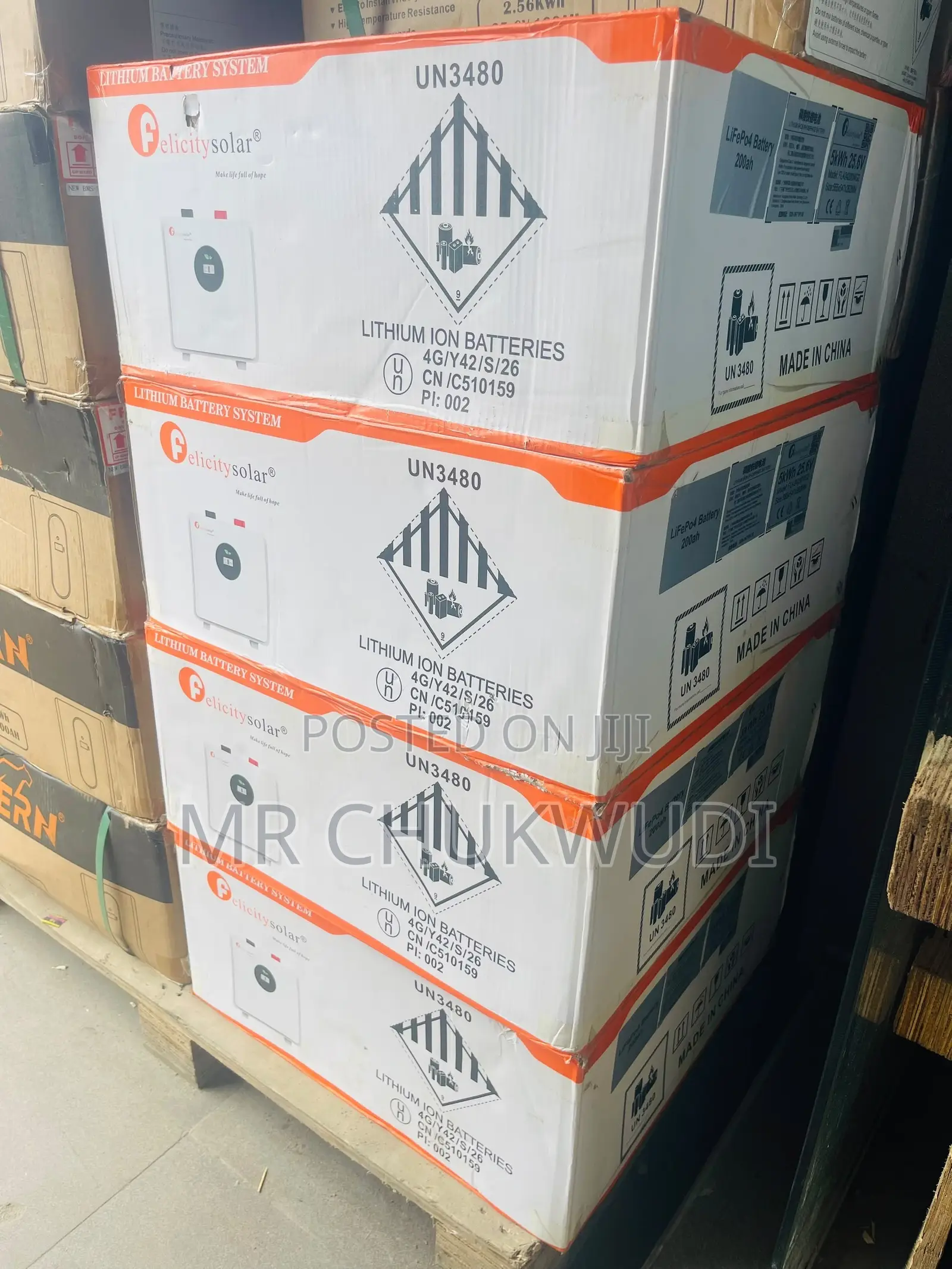 5kwh 25.6v Felicity Solar Lithium Batteries Is Available