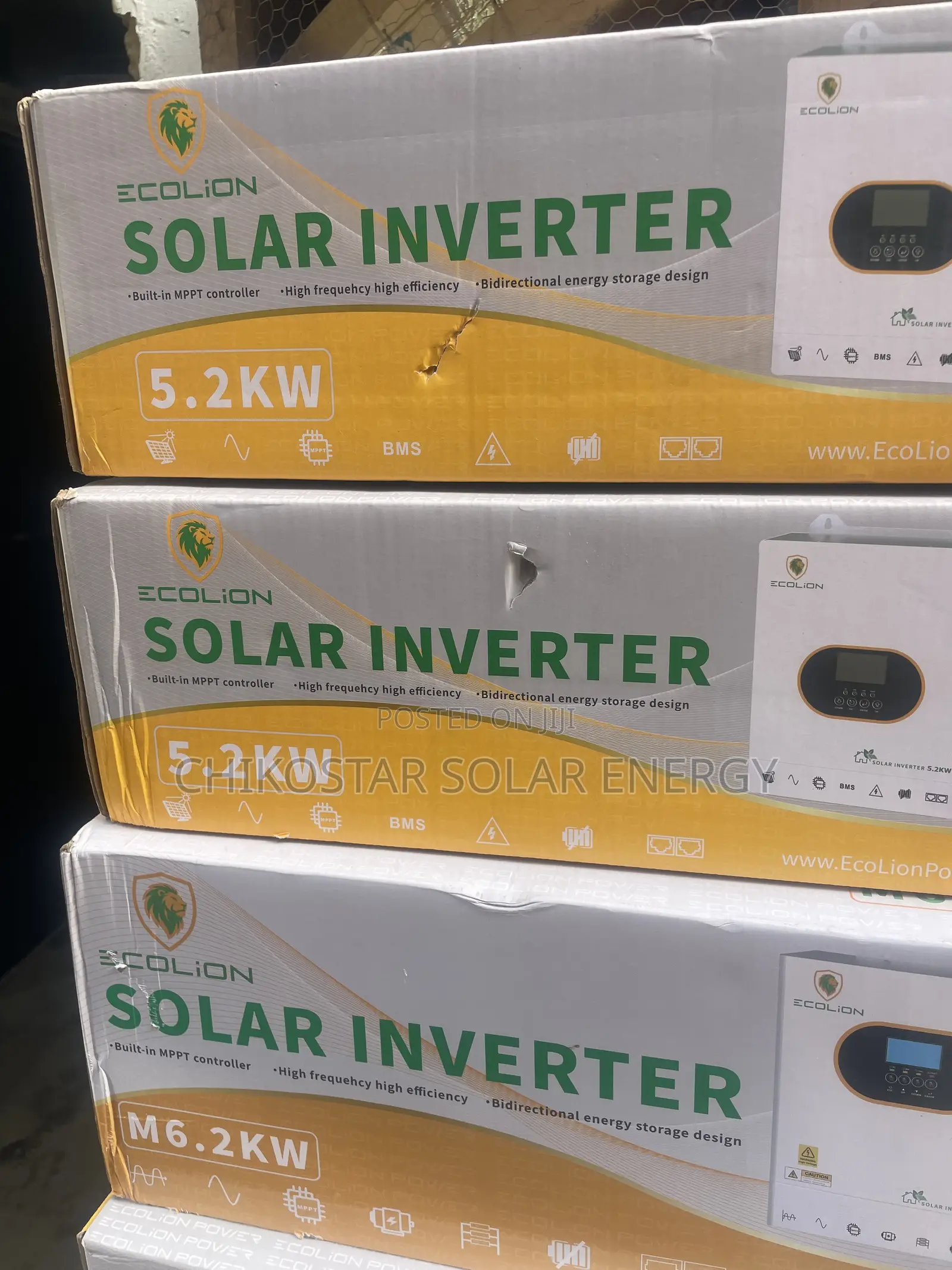 Ecolion 6.5kw 48v Hybrid Solar Inverter