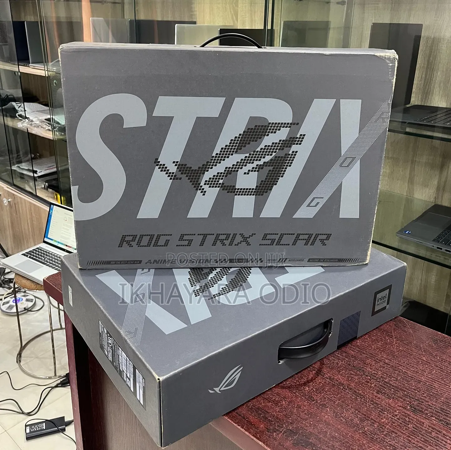 New Laptop Asus ROG Strix SCAR 18 32GB Intel Core Ultra 9 SSD 2T