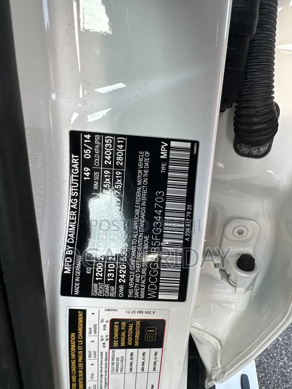 Mercedes-Benz GLK-Class 350 4MATIC 2014 White