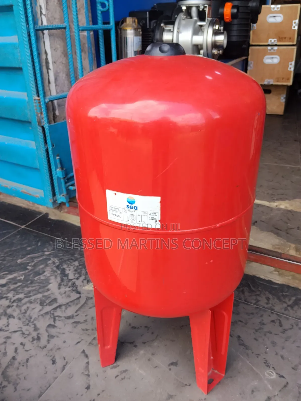 200Litres Industrial Vertical Water Pressure Tank