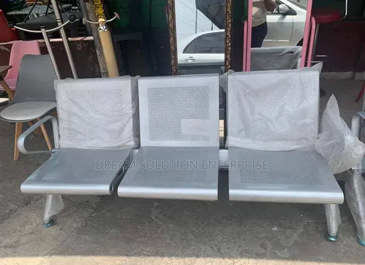 Quality Imported Foreign 3 in 1 Seater Waiting Chair