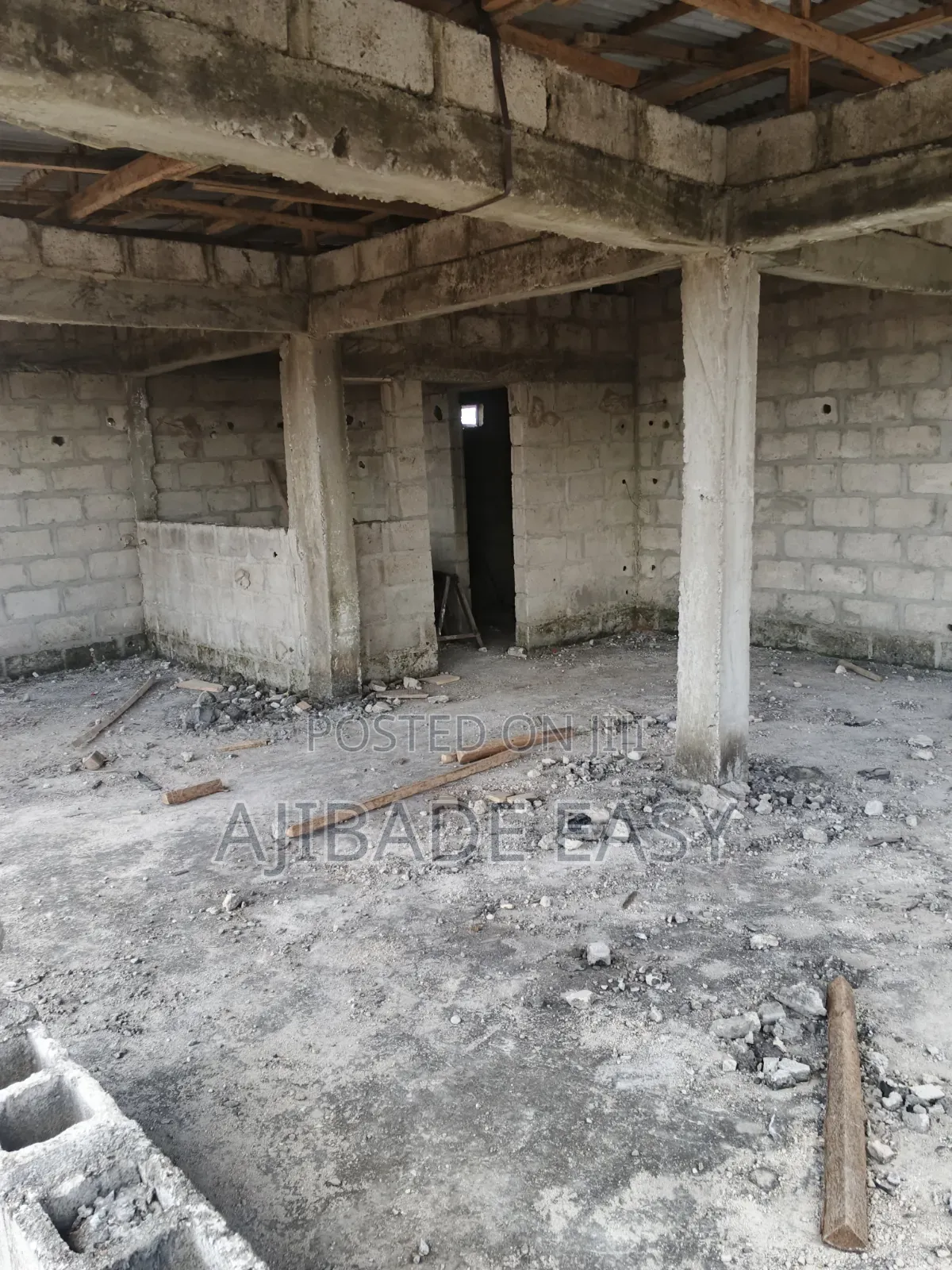Upstairs Uncompleted Office Space for Sale