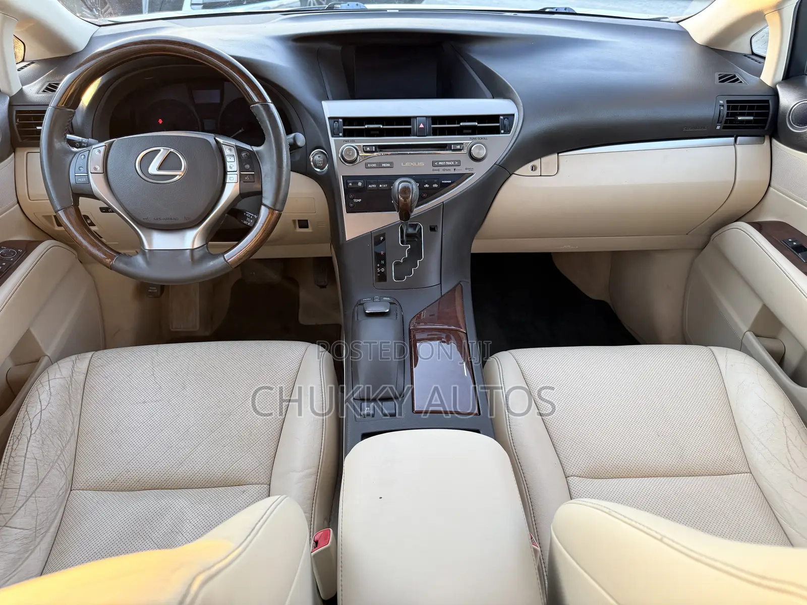 Lexus RX 350 FWD 2013 White
