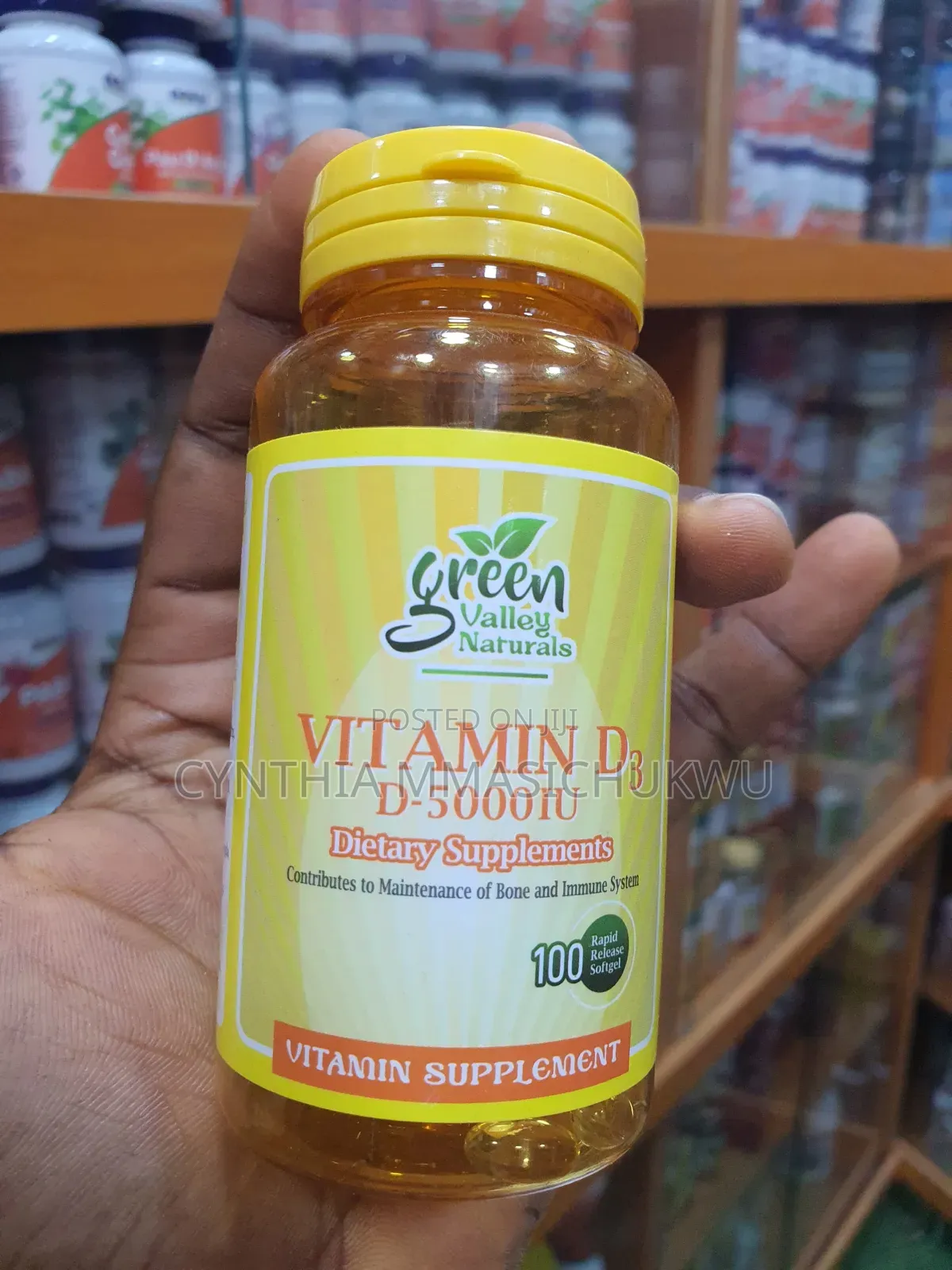 Green Valley Naturals Vitamin D3 5000 IU Dietary Supplement