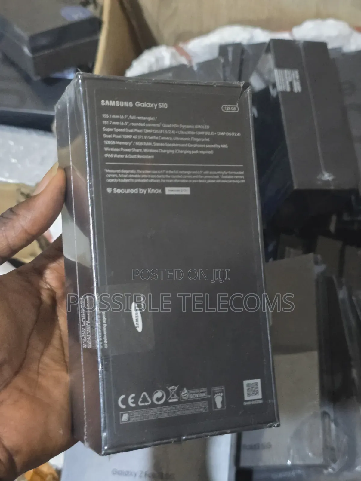 New Samsung Galaxy S10 Plus 128 GB Blue