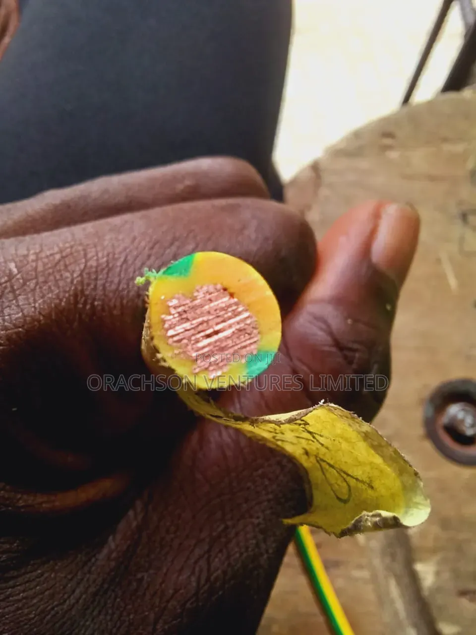 Earth Cable 16mm Green and Yellow