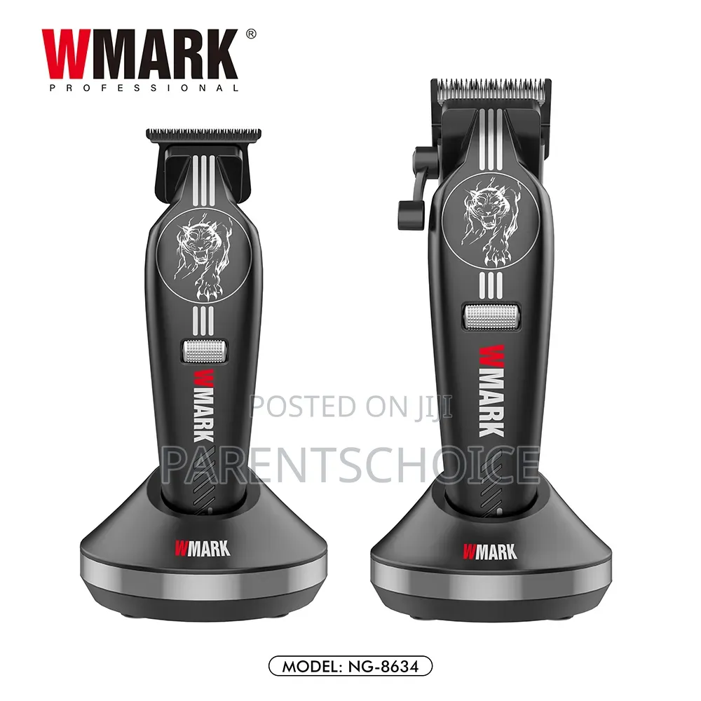WMARK NG-8634KIT High Speed Barber Kit Clipper and Trimmer