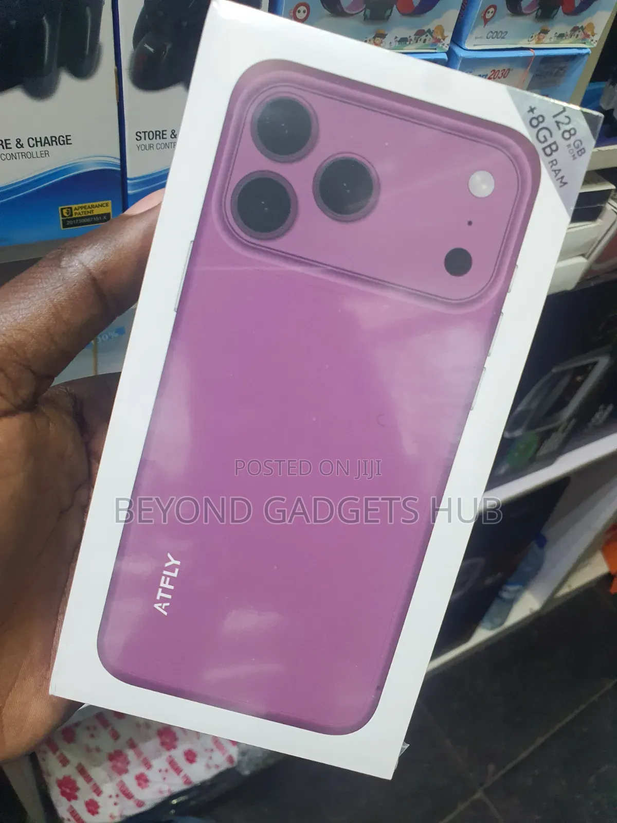 New Mobile Phone 128 GB Purple
