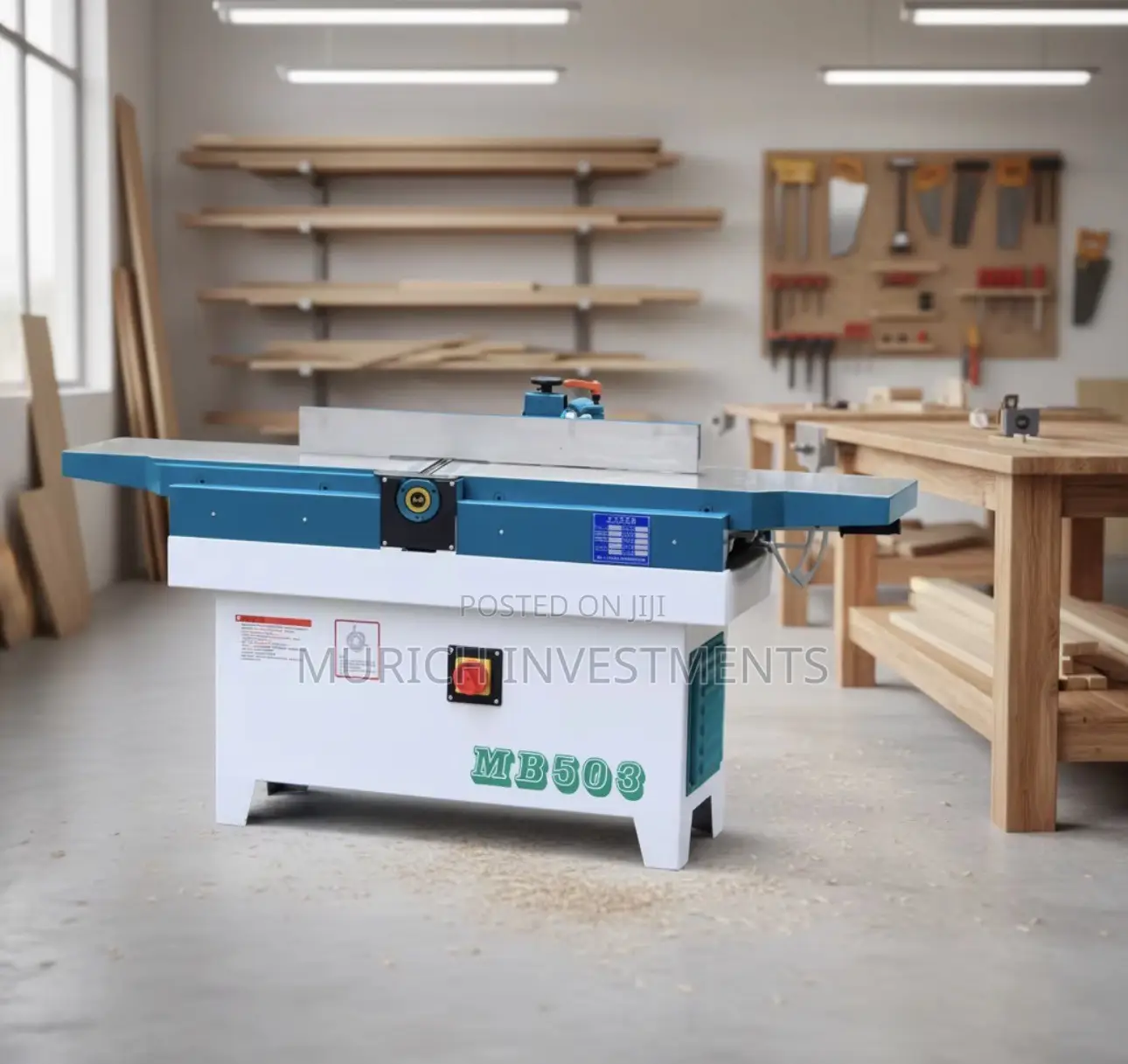 MB503 2.2KW Woodworking Surface Planer / Wood Jointer 300mm