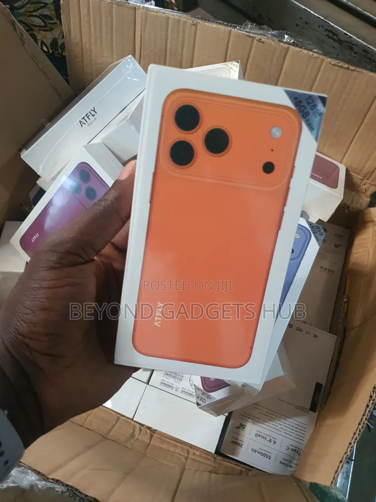 New Mobile Phone 128 GB Orange