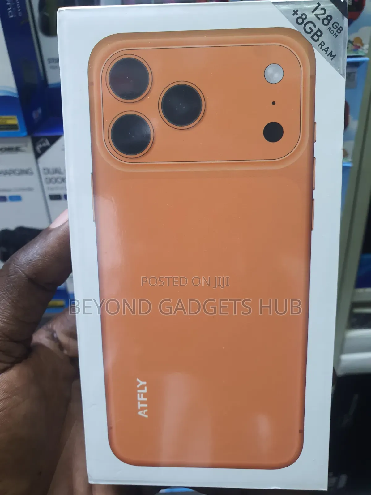 New Mobile Phone 128 GB Orange