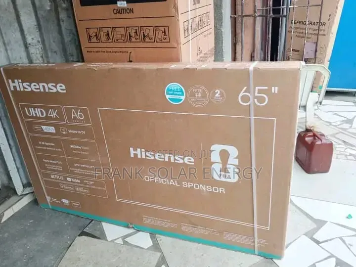 Original Hisense Complete 65 Inches Television