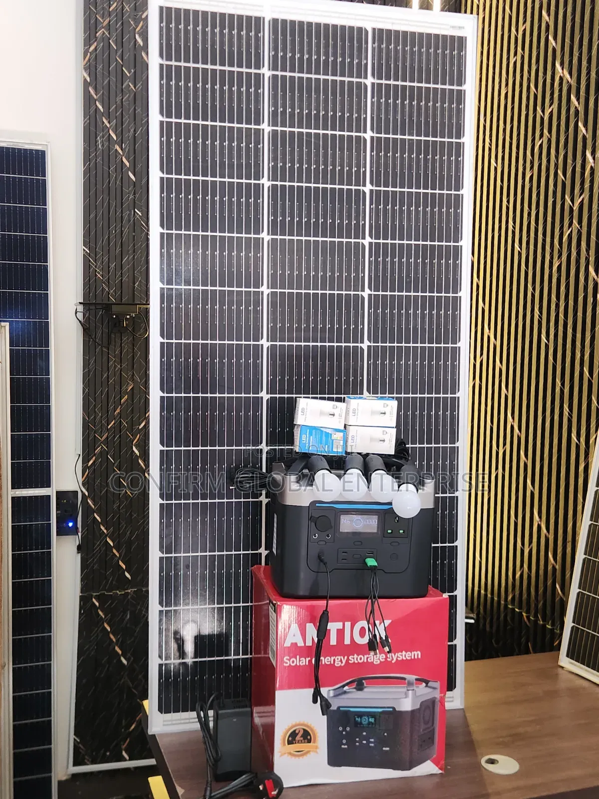 Antiok 1000W Solar Generator Complete Kit With Panel