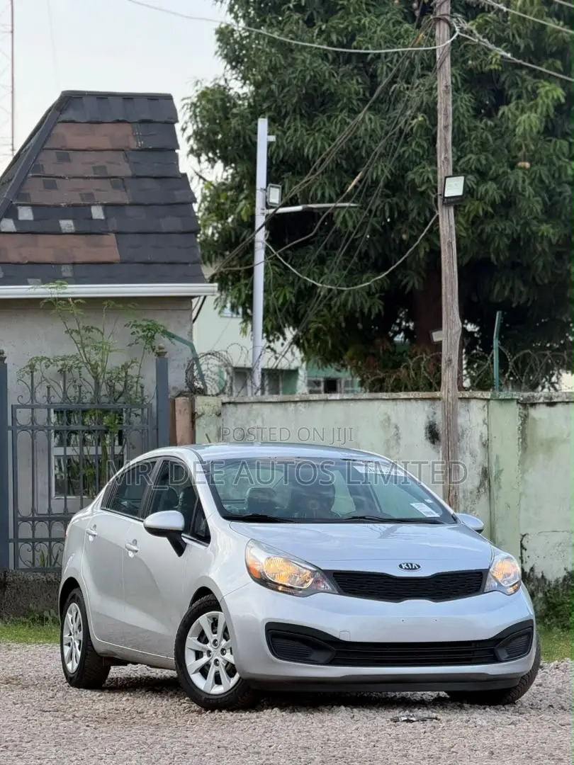 Kia Rio 2013 Silver
