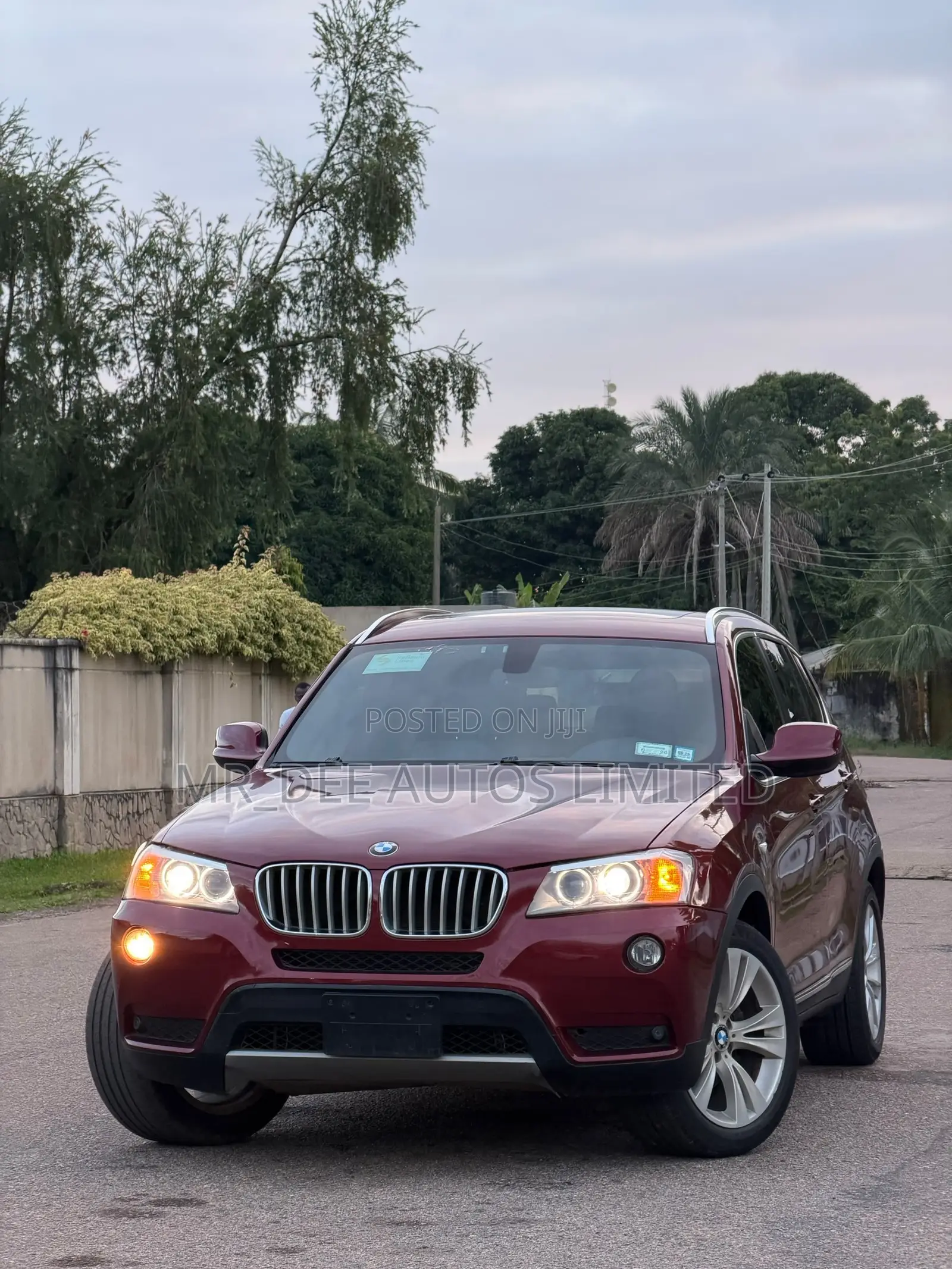 BMW X3 2013 Burgundy