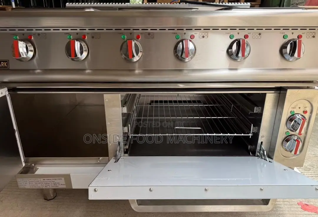 6burners Electric Cooker With Oven