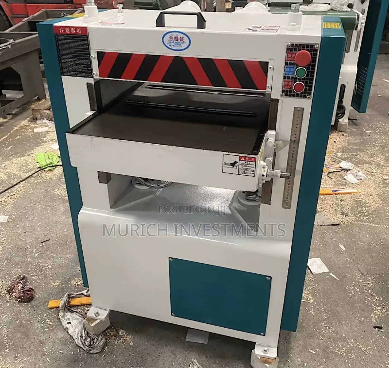 Wood Working Thickness Planer Heavy Duty Single Side MB104