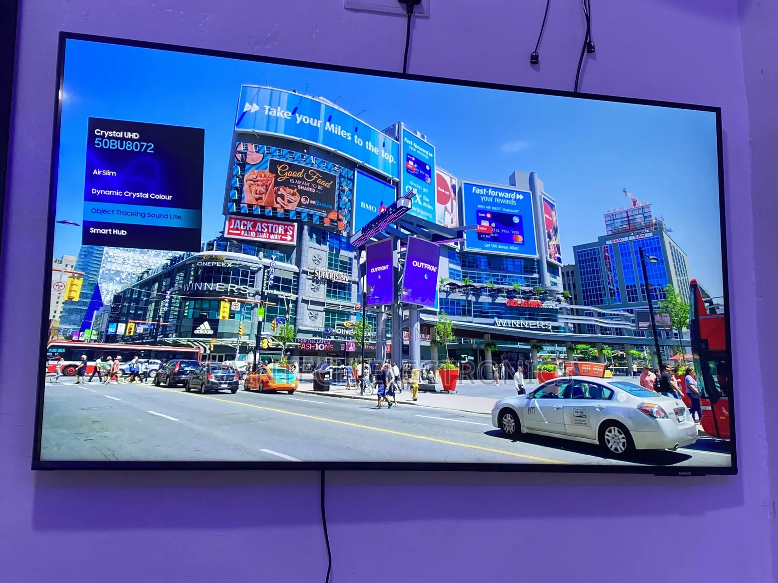 SAMSUNG 50” Smart TV Air Slim