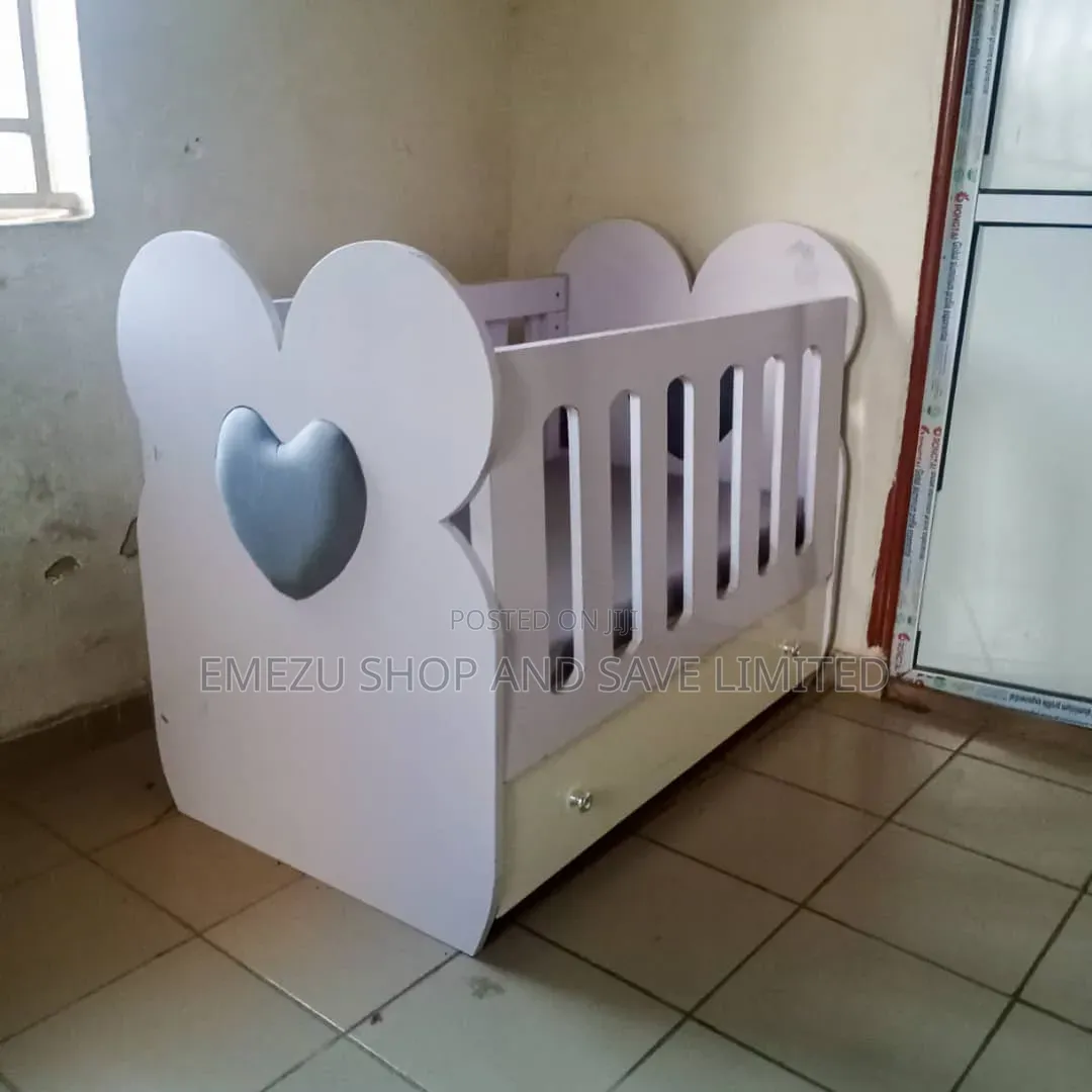 Baby Bed With Frame (Baby Cot)