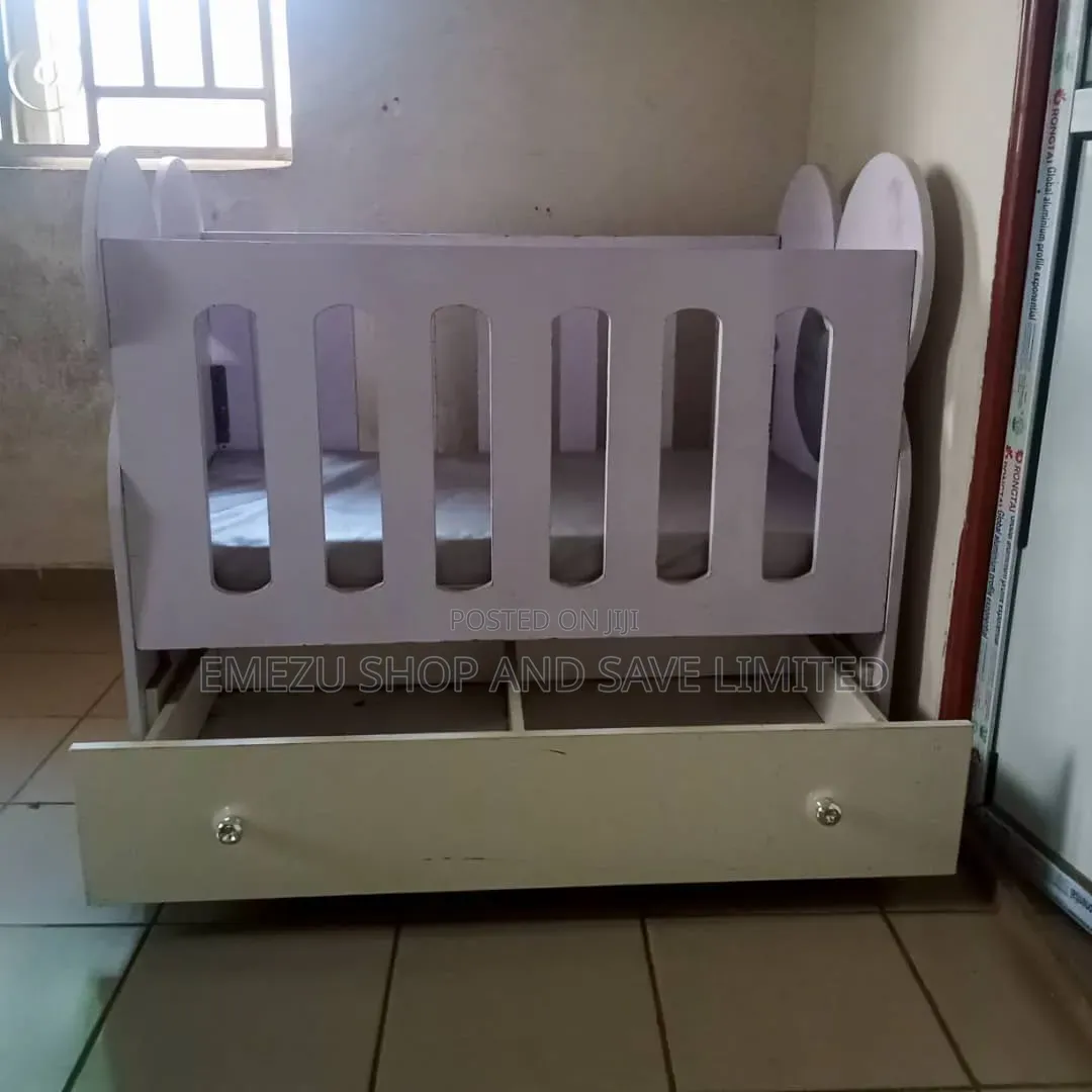 Baby Bed With Frame (Baby Cot)